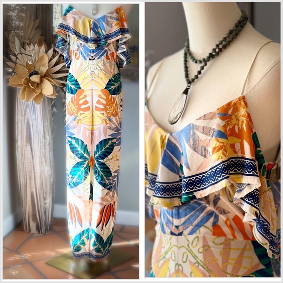 Flying Tomato Tropical Jumpsuit - Picture 1 of 6